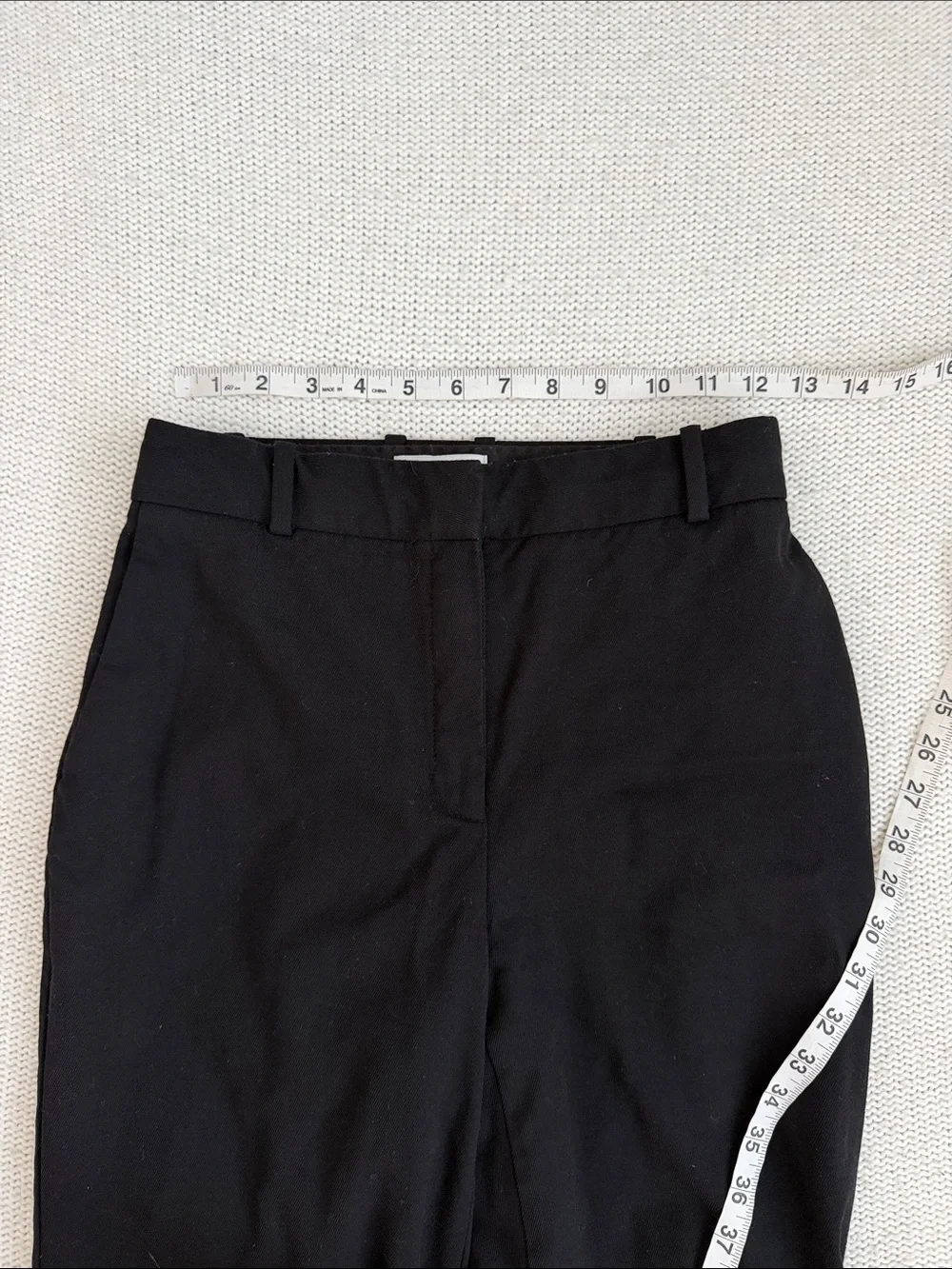 Babaton Atelier Wool Trousers Black Size 4